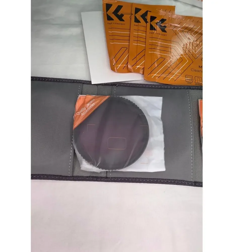 K&F Concept 72mm UV CPL ND4 Lens Filter Kit 3Pc K-Series